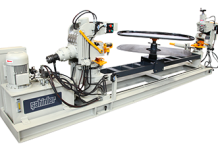 COLE-TUVE, Inc. Supplies Combination Shearing/flanging Machine