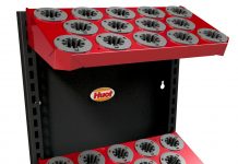 Huot Machine Mount Rack – Store Toolholders Right on the Machine