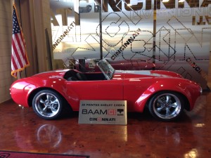 Cincinnati's own 3D printed Shelby Cobra.