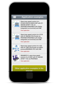 SINAMICS App_ApplicationExamples for Drive Catalogs