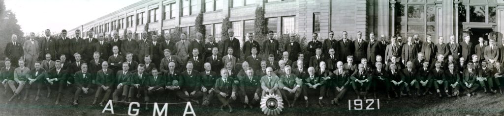 1921 Rochester Meeting photo at Gleason Works