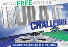 WARDJet Giving 2 Free Waterjets at Build It! Challenge build it! challenge, WARDjet