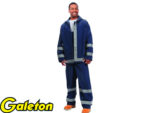 35 Mil PVC Reflective Rain Suit Available from Galeton 35 Mil PVC