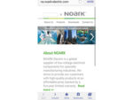 NOARK Electric’s New Website for North American Market website