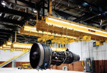 TC/American’s Jet Aircraft Systems Facilitate Engine Assembly jet aircraft