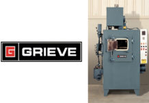 Model No. 843 – 850°F Gas-Heated Cabinet Oven From Grieve 843, grieve, heat treating,