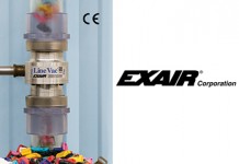 New Aluminum NPT Threaded Line Vac Air Operated Conveyors from EXAIR Threaded Line Vac, EXAIR, NPT