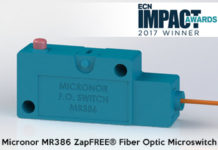 Micronor Fiber Optic Microswitch Wins 2017 ECN IMPACT Award Micronor, ZapFREE®, ECN IMPACT Award, ECN IMPACT