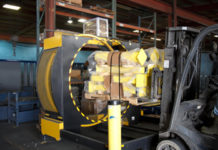 Muller Introducing Yellow Jacket 87-SA Orbital Stretch Wrapper This Week at FABTECH Muller, Yellow Jacket 87-SA, Orbital Stretch Wrapper