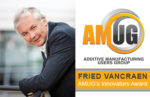Fried Vancraen Selected for AMUG Innovators Award AMUG Innovator Award, Fried Vancraen2