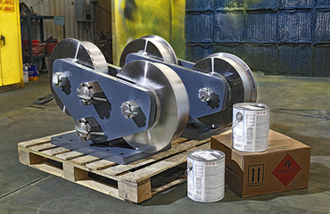 Hamilton Caster, Flanged In-Line Caster