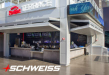 Yankee Stadium Enhancements Include Five Bifold Doors from Schweiss Doors Schweiss Doors, Franks Red Hot, Yankee Stadium