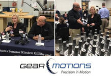 Senator Gillibrand Visits Gear Motions’ Niagara Gear Facility to Discuss Employee Stock Ownership Plan Gear Motions, Gillibrand