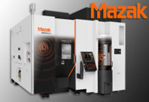 Mazak VARIAXIS i-300 Simultaneous 5-axis Machine Features Auto Work Changer Mazak, VARIAXIS i-300