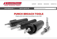 New Corporate Website from Slater Tools Offers Convenience and Easy Navigation Slater Tools, navigation