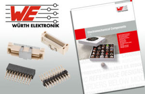 Würth Elektronik, catalog, electromechanical components