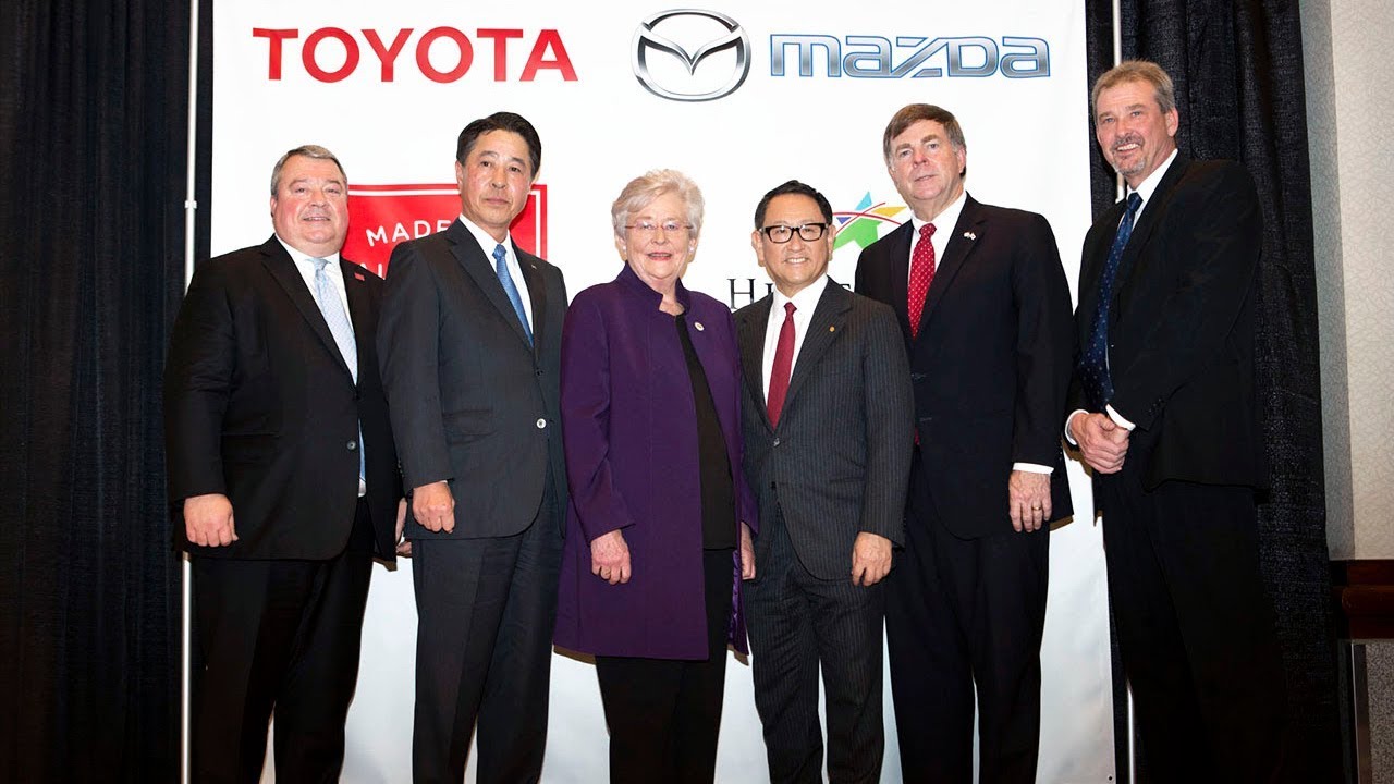 $1.6 Billion Toyota-Mazda Auto Plant to Bring 4,000 New Jobs to Alabama