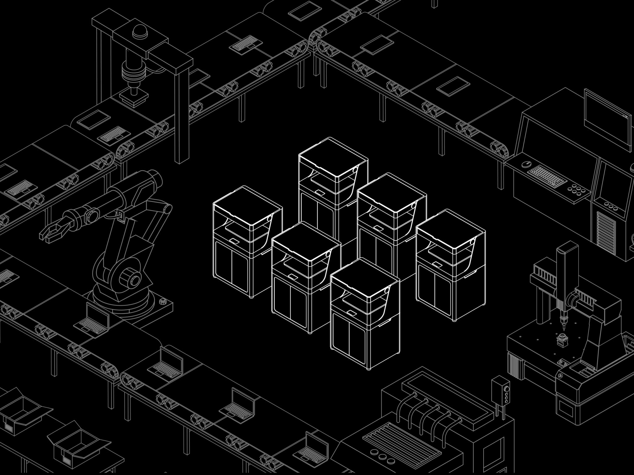 Markforged White Paper Guide To D Printing On The Production Line Indmacdig Industrial