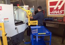 Versatile Model A8770 Sky Hook with Mobile Cart Base and Articulating Arm sky hook