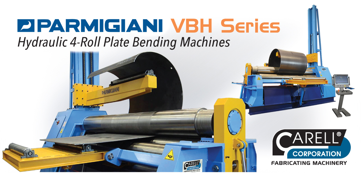 VBH 4 Roll CNC Parmigiani Plate Roll from Carell