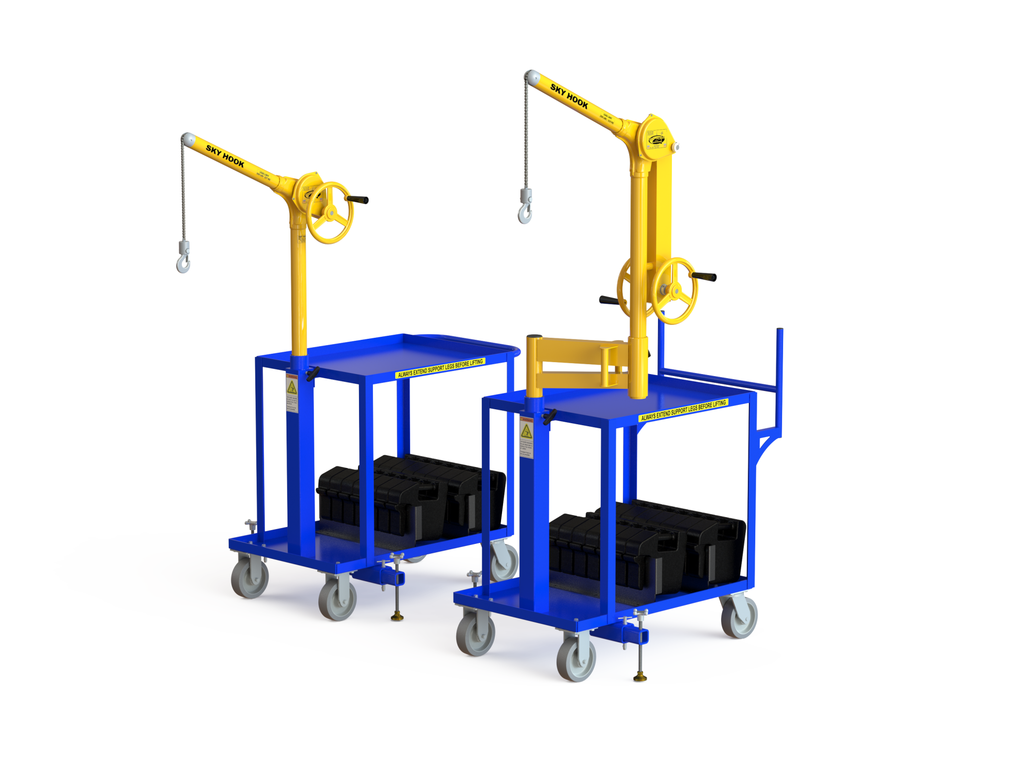New Ergonomic Package for Custom Sky Hook LIfting Devices