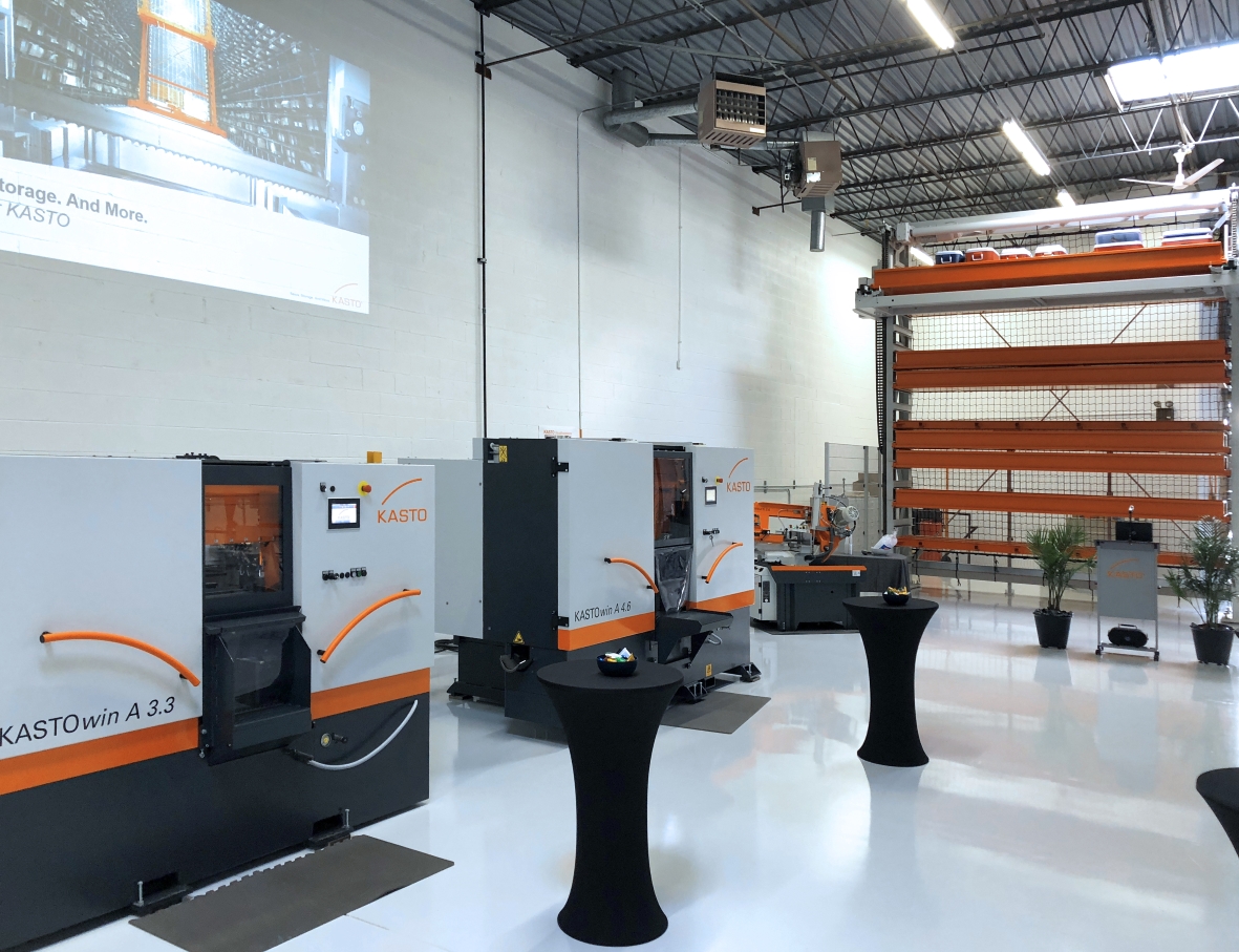 KASTO expands in North America with new Showroom & Technology Center