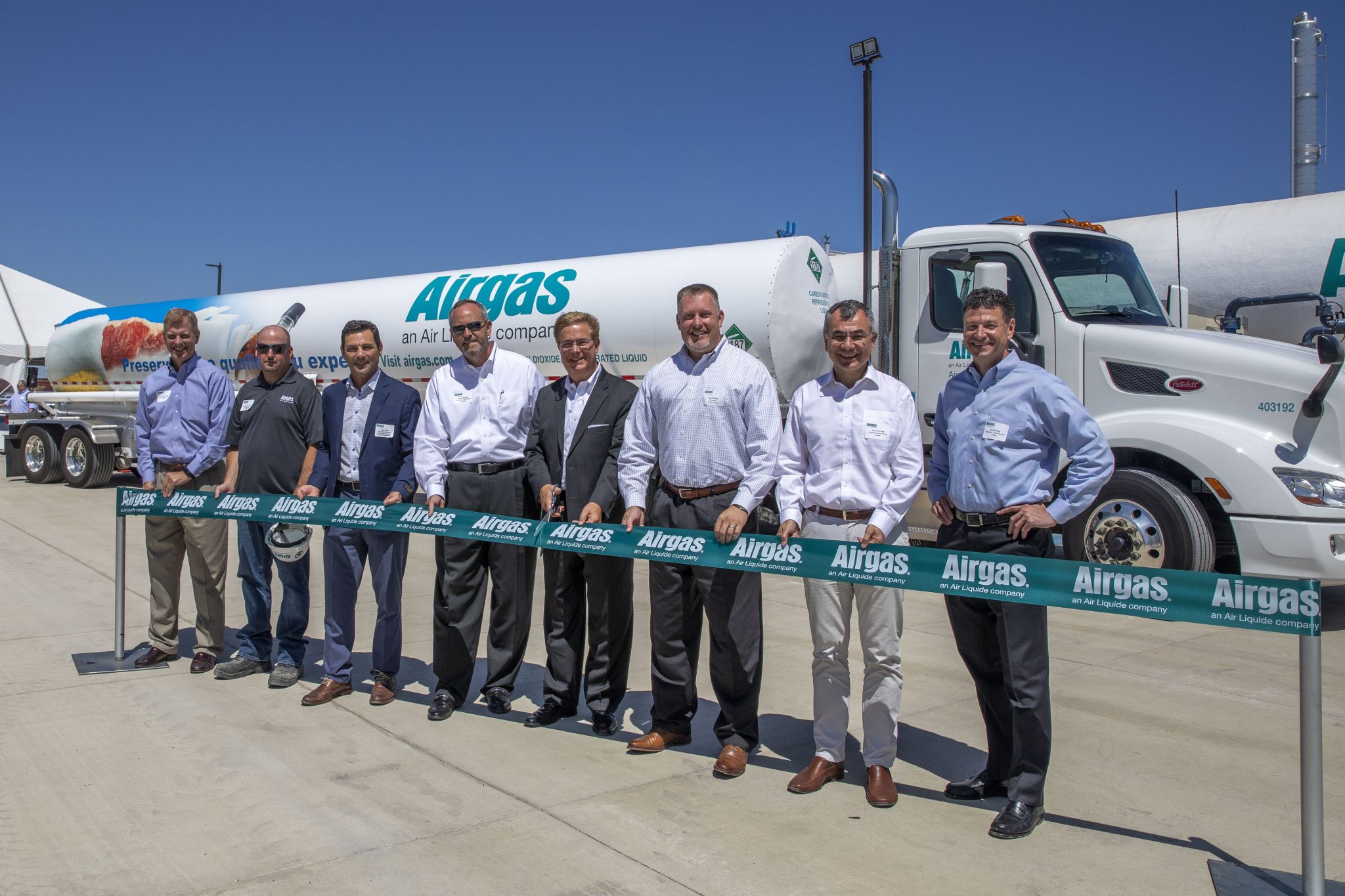 Airgas Opens Liquid Carbon Dioxide and Dry Ice Facility in Stockton, California