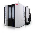 Newest Toyoda best-in-class 5-Axis machine for a 630 mm platform performs complex parts production and multi-surface processing in one setup.