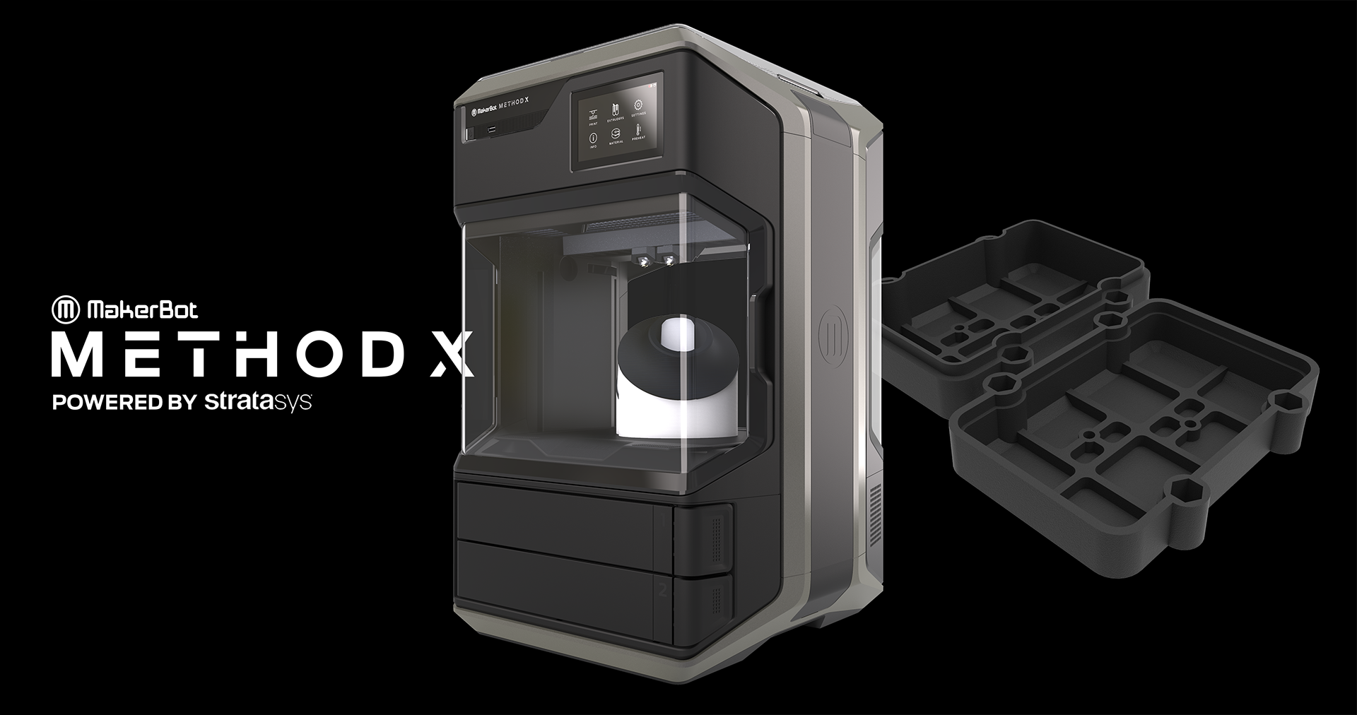 MakerBot Launches METHOD X, Brings Real ABS 3D Printing to Manufacturing