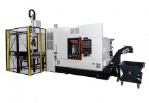 Mazak Adds Automation to Multi-Tasking with the QUICK TURN 250MSY + GR100
