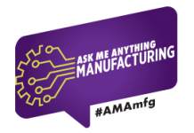 Join Us for the Next #AMAmfg Webinar!