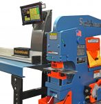 New Scotchman 50-ton ironworkers with automated measuring system
