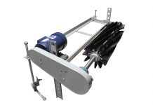 Small Size Brush Style Conveyor Belt Cleaner