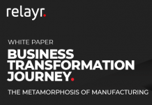 Business transformation is not a destination – it is a journey.