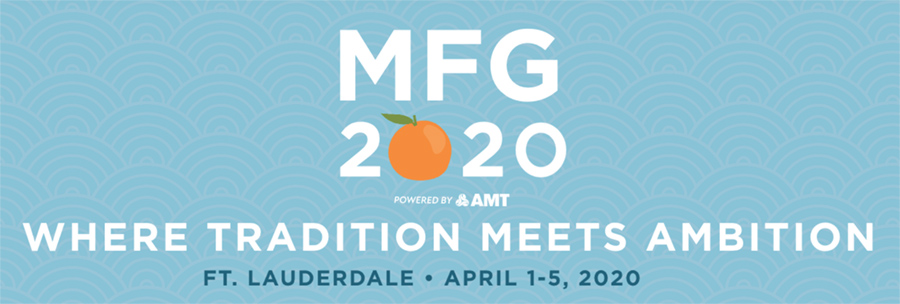 MFG 2020 will be Held April 1-5, 2020 in Fort Lauderdale