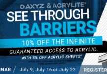 AXYZ Partners with ACRYLITE® For Special Promotion And Training To Fight Covid-19