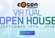 Cosen Saws Hosts First Virtual Open House