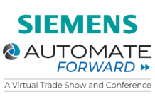 Siemens will Exhibit Virtually at the Automate Show – March 22-26, 2021