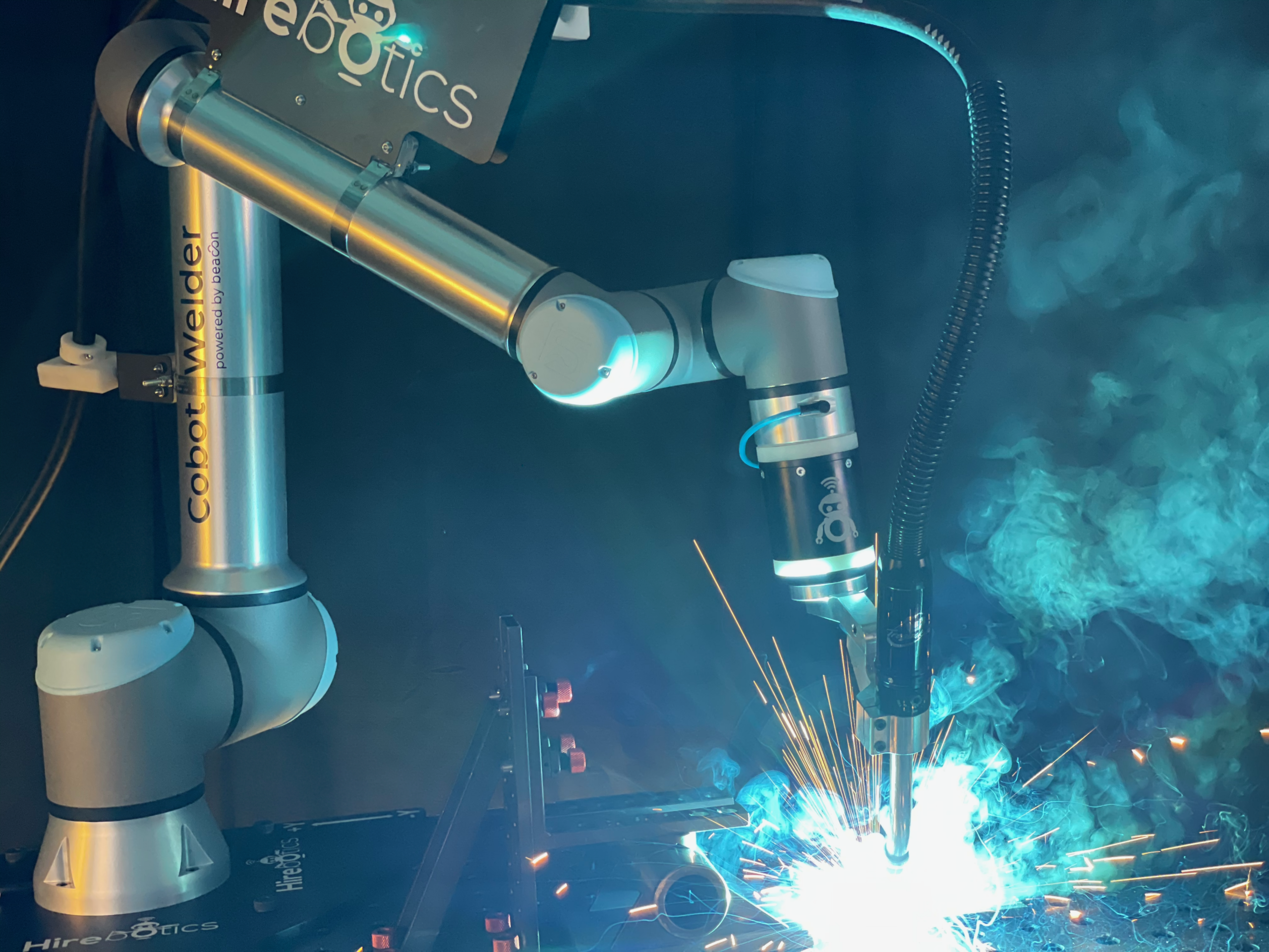 Hirebotics’ New Cobot Welder, Powered by Beacon™, Delivers Advanced Robot Welding Via Easy-to-Use Smartphone Application