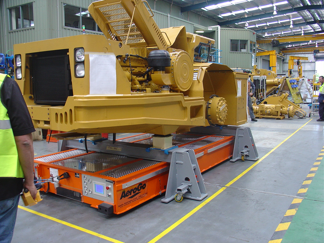 Mating Equipment on an Assembly Line without Suspending Heavy ...