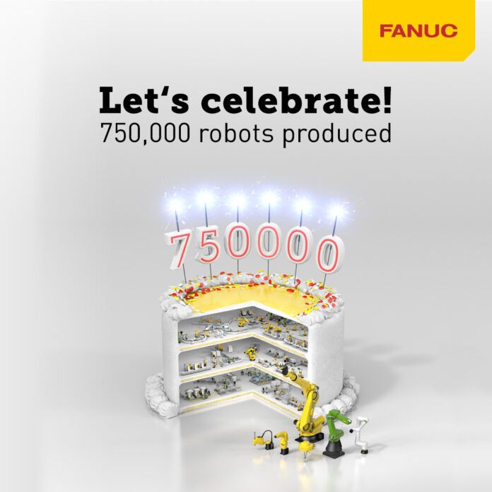 FANUC 750,000 celebration