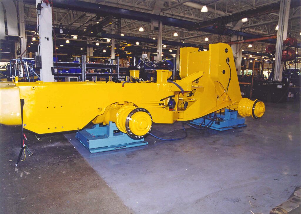 Mating Equipment on an Assembly Line without Suspending Heavy