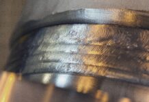 Exaton 19.9.Nb HF Wire With Niobium and High Ferrite Prevents Cracking in Multi-Pass Stainless Steel Saw Applications