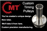 Custom Timing Pulleys