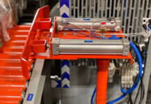 New, Anti-Fishtail Device Automatically Secures Lightweight Products in Place for Smooth, Consistent Pallet Wrapping