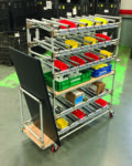 Creform flow rack – Is it a flow rack or is it a cart? It’s both.