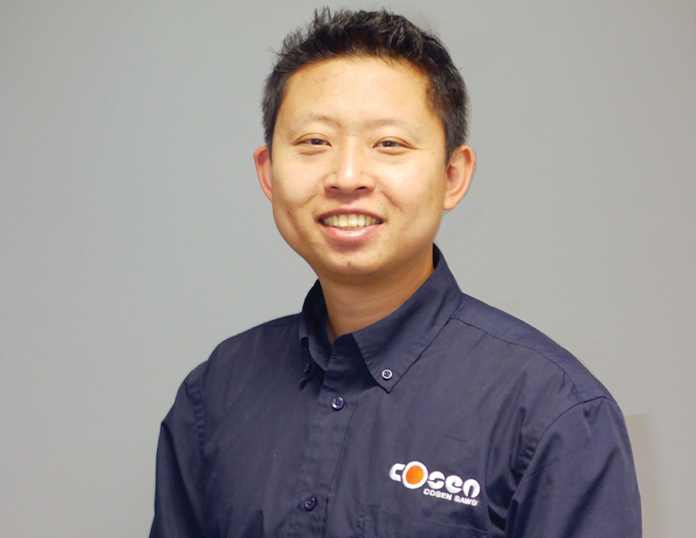 Yu-Hsien Ho, Director of Channel Sales and Marketing Cosen Saws 2022 Promotion