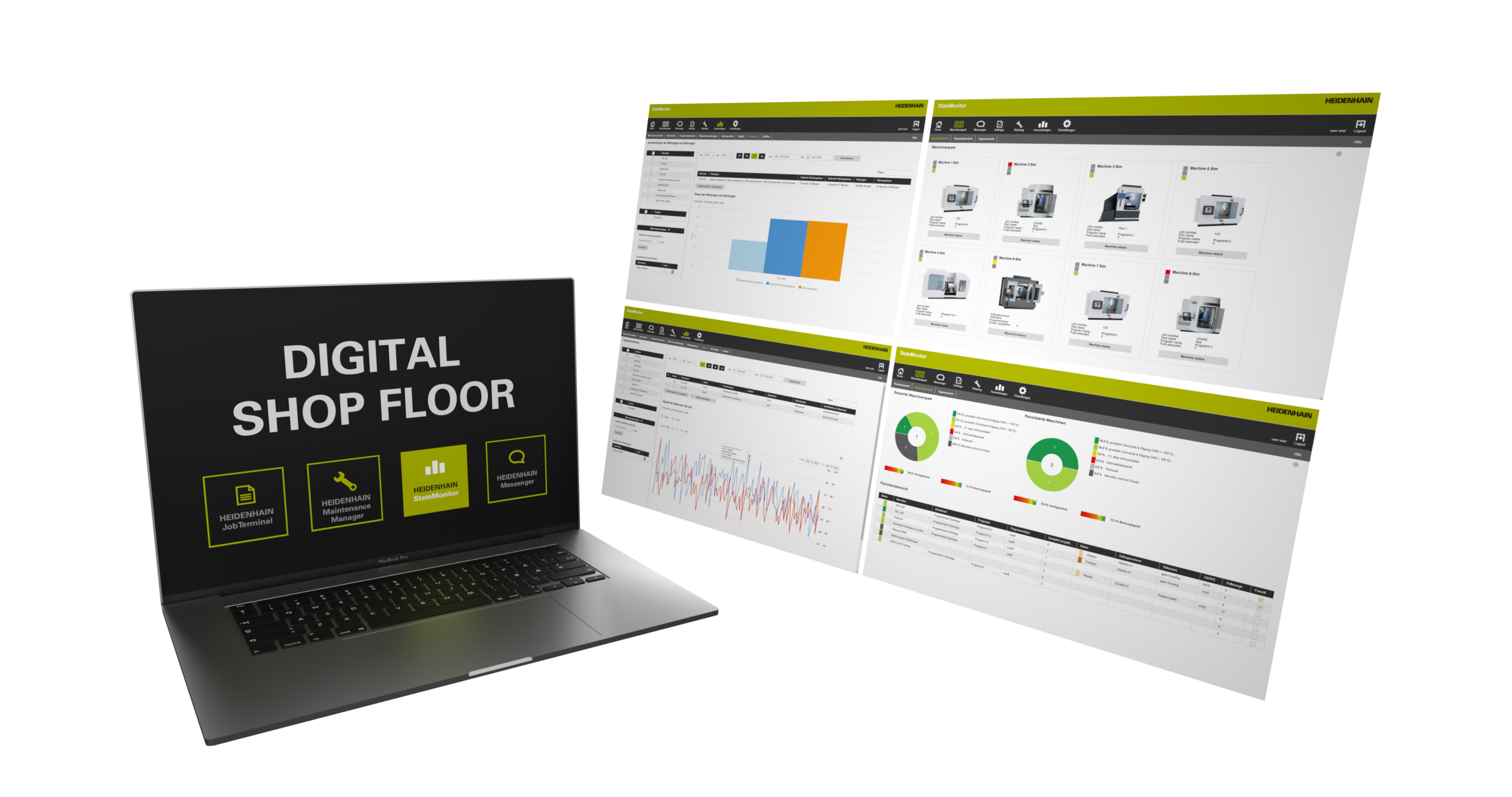 Boosting Manufacturing Efficiency with New Version of HEIDENHAIN StateMonitor