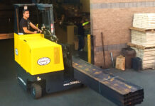 COMBI-MR — The Agile Multidirectional Forklift that can operate in the tightest spaces Combi-MR