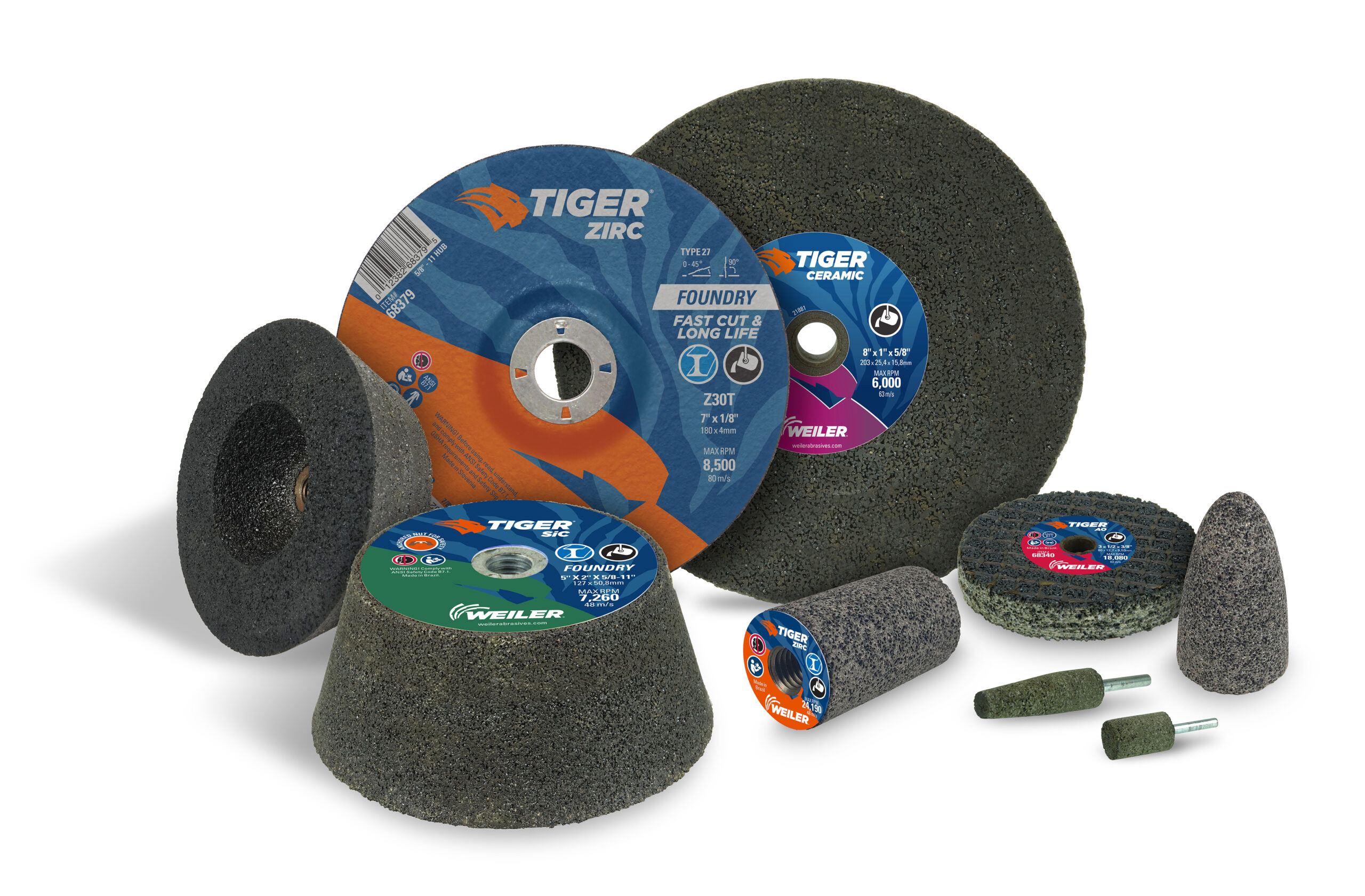 Weiler Abrasives Introduces Full Offering of Foundry Abrasives to Improve Safety, Productivity